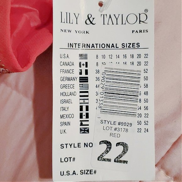 Lilly & Taylor Red Pantsuit - Picture 8 of 11